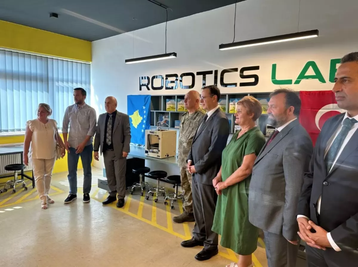 Kosova’da Robotik Dershaneler Açıldı