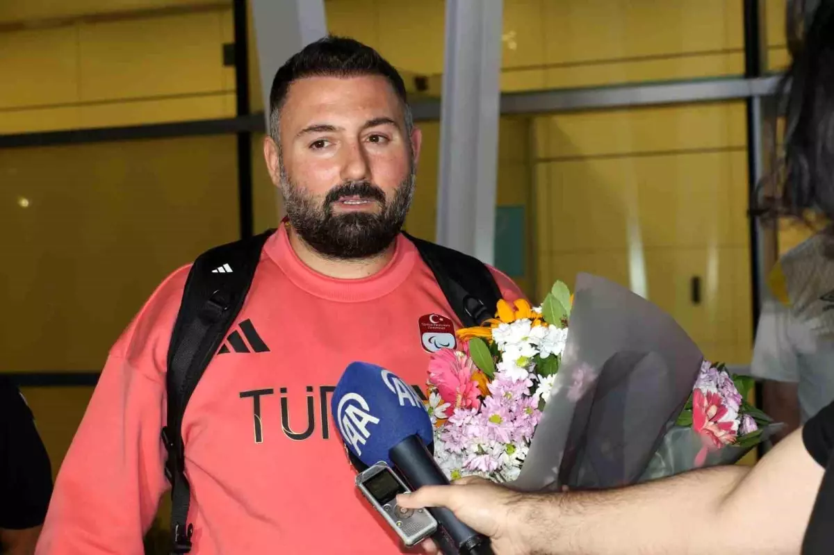 Paralimpik Şampiyonlar Ankara’ya Döndü