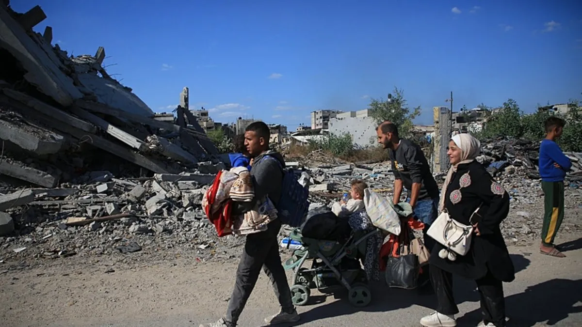 İşgalci İsrail’den saldırı tehdidi: Lübnan’da göç dalgası başladı