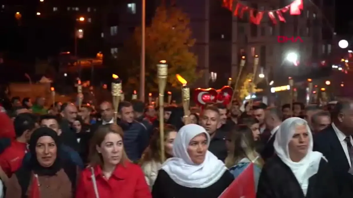 Şırnak’ta Fener Alayı Kutlaması