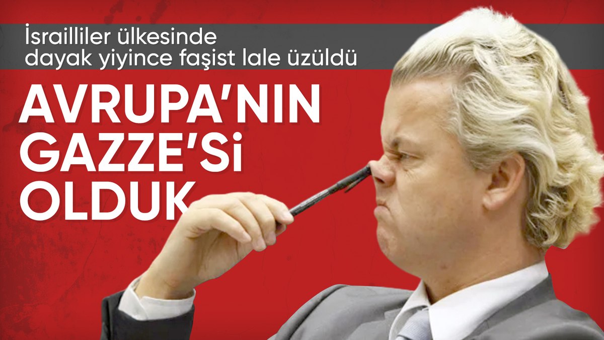 Geert Wilders: Avrupa’nın Gazze’si olduk