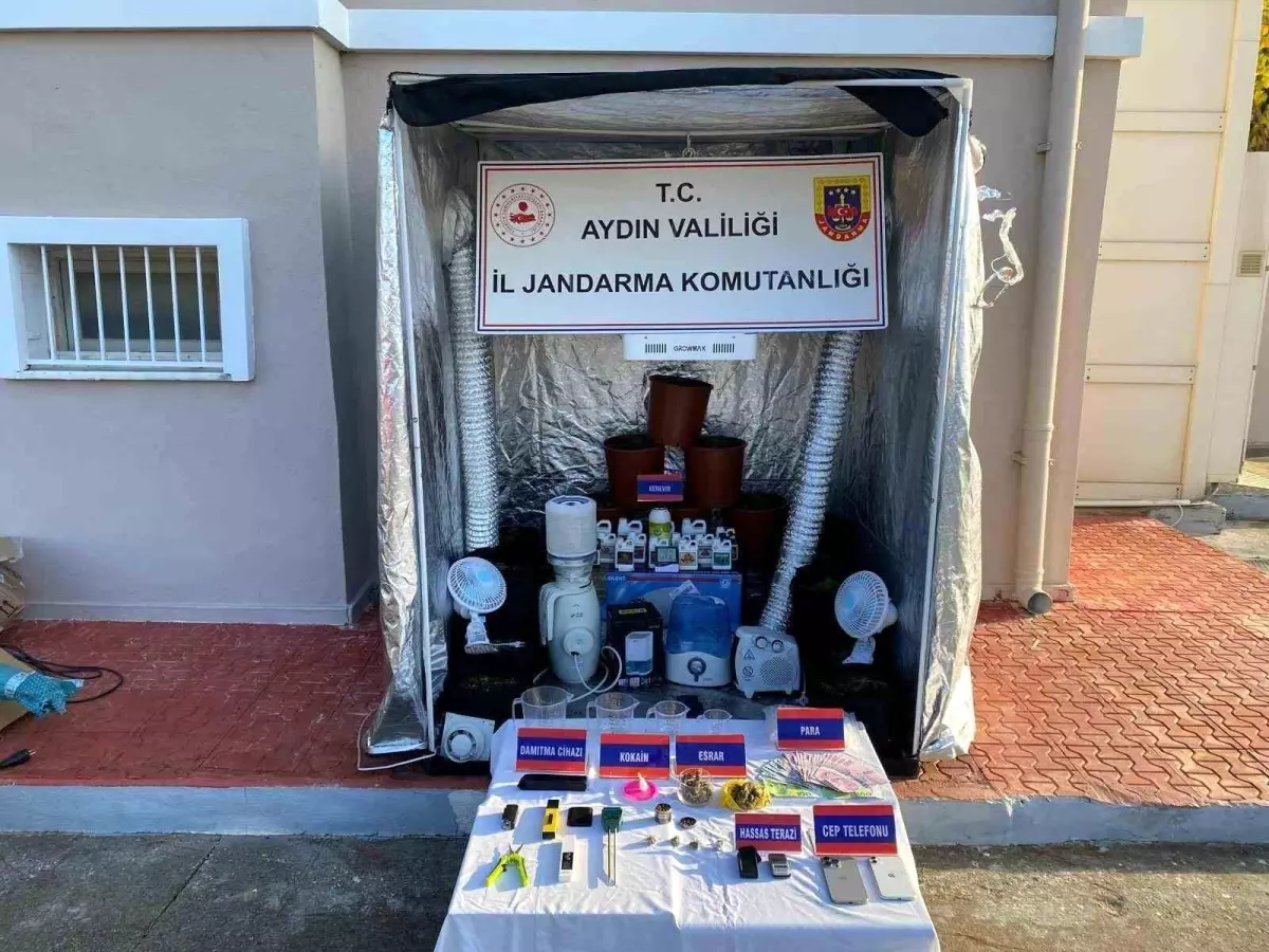 Aydın’da Uyuşturucu Operasyonu: 31 Gözaltı