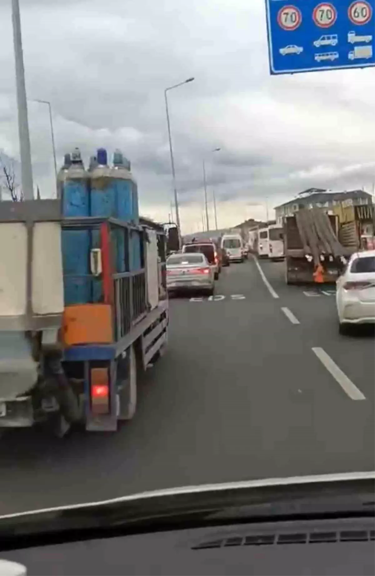 Düzce’de Ambulansa Fermuar Yolu