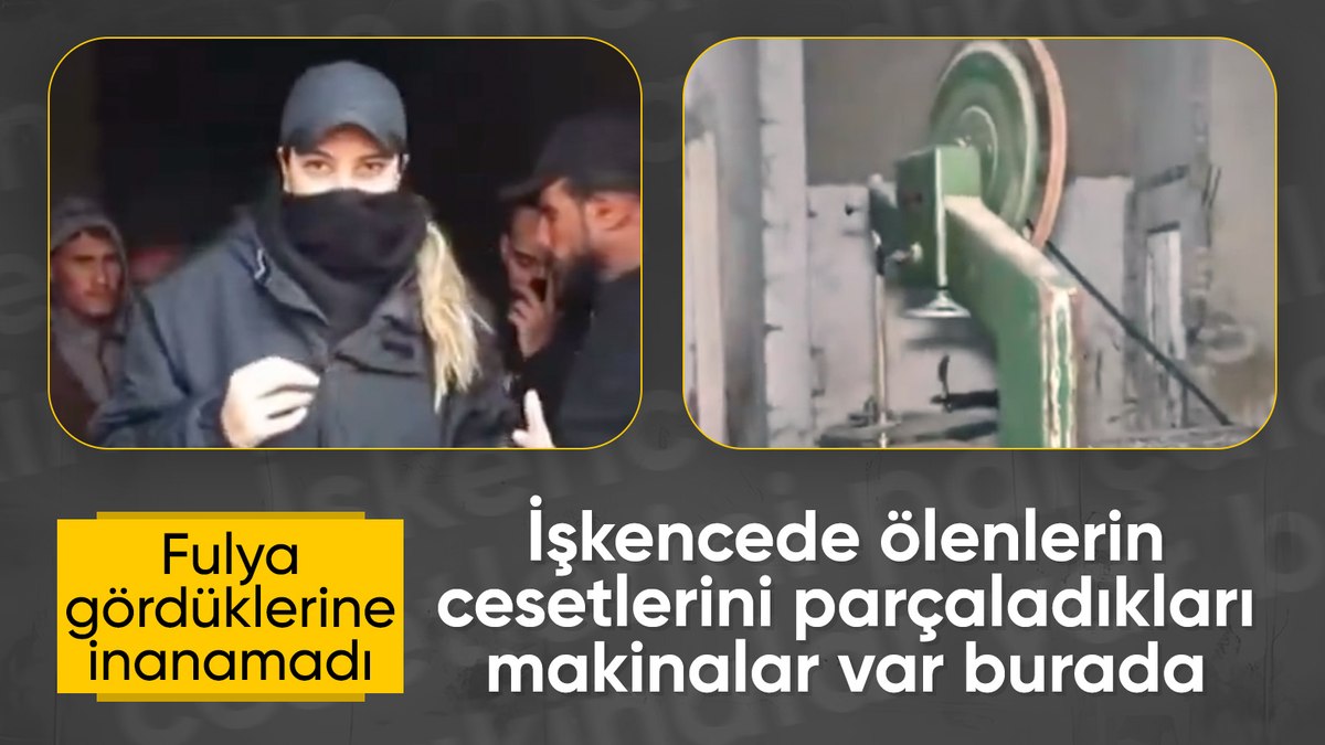 Fulya Öztürk, Esad rejiminin “ölüm kampı” Sednaya Hapishanesi’ni görüntüledi