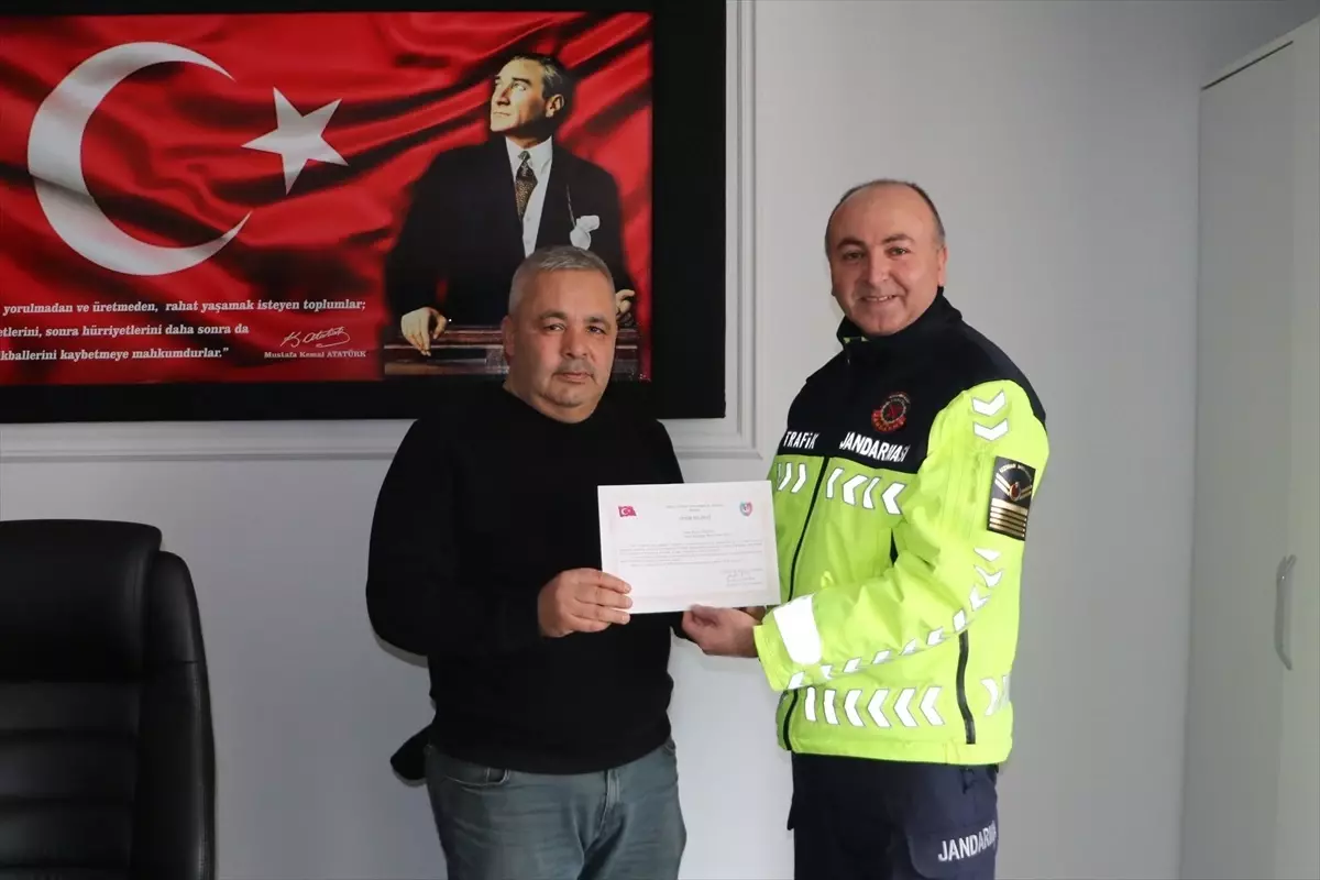 Havza’da Emekli Jandarmalara Onur Belgesi