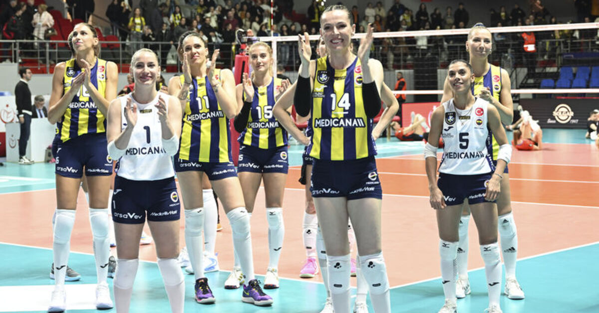 Beşiktaş: 0 – Fenerbahçe Medicana: 3 | MAÇ SONUCU