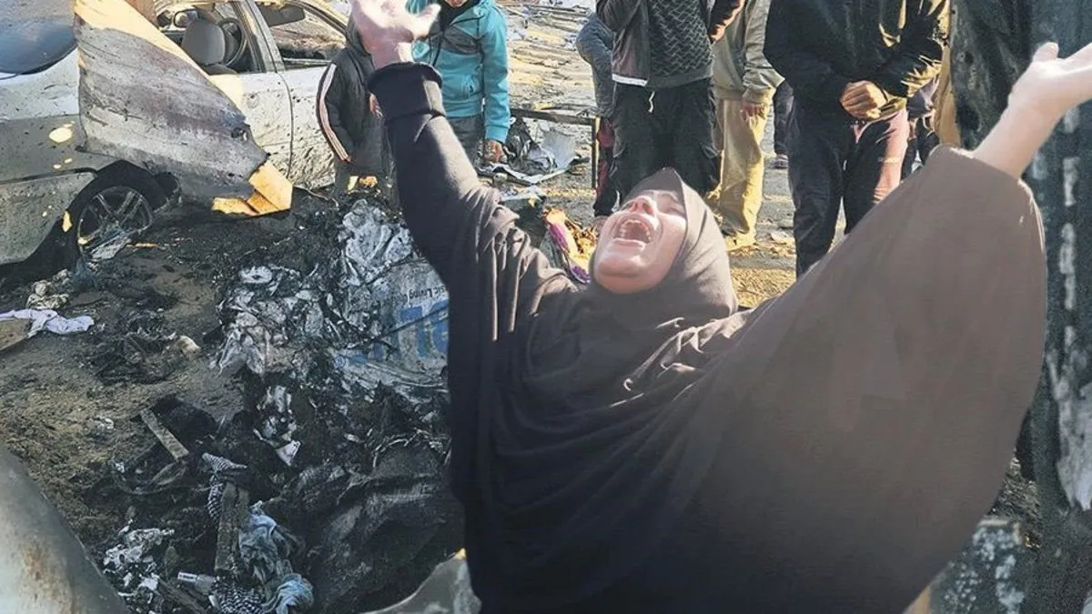 Dünya yeni yılı kutluyor Gazzeliler felaket koşullarında yaşıyor! 135 bin çadırdan 110 bini kullanılmaz halde