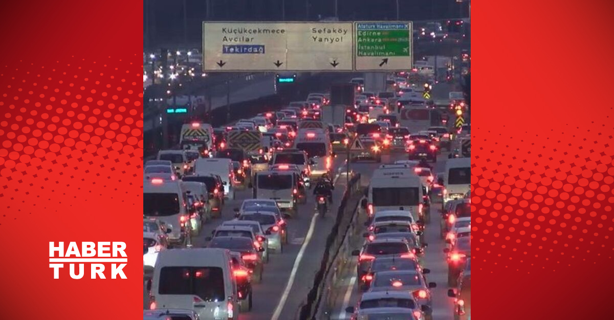 İstanbul’da trafik yoğunluğu! Yüzde 81’e çıktı