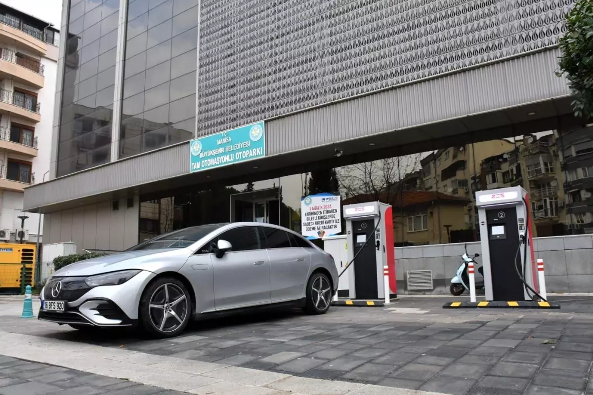 Manisa’da İlk Elektrikli Araç Şarj İstasyonları Hizmete Girdi
