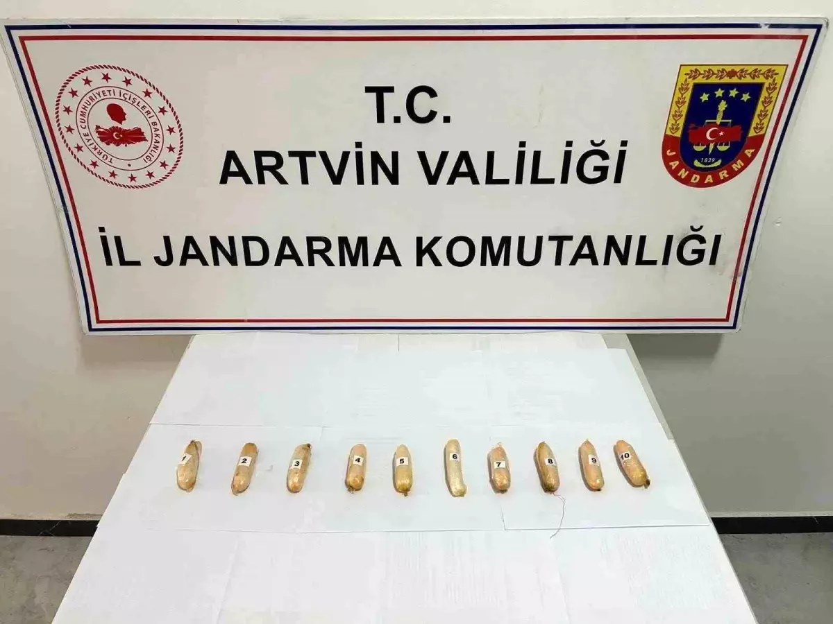 Artvin’de Uyuşturucu Operasyonu: İranlı Şüpheli Yakaladı