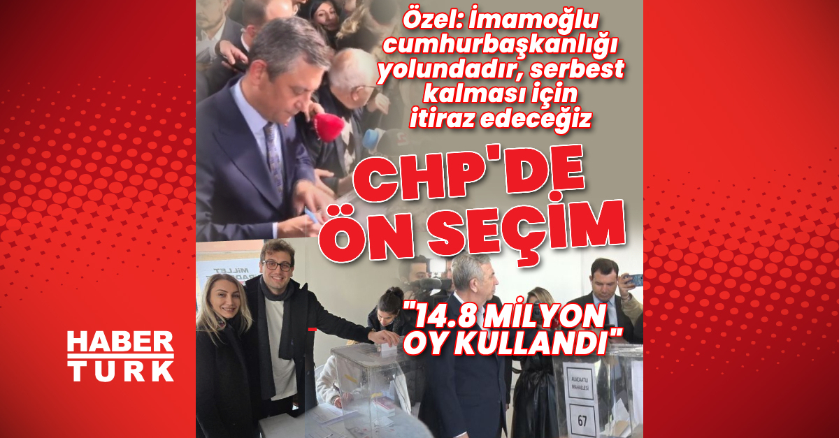 CHP’de ön seçim