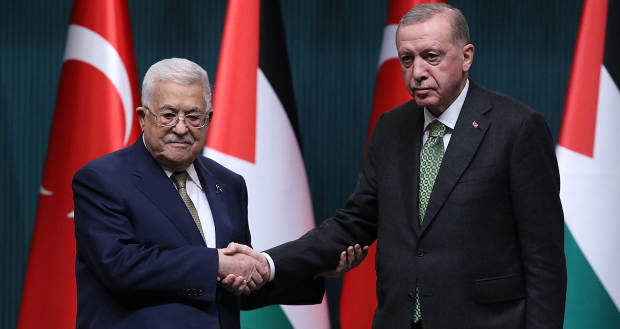 Erdoğan, Mahmud Abbas ile telefonda görüştü